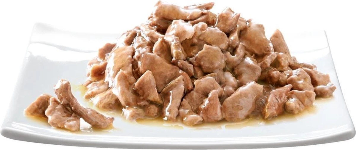 Sheba Mini Filets In Saus Katten Natvoer - Kip & Kalkoen - 22 X 85 Gr - Afbeelding 2