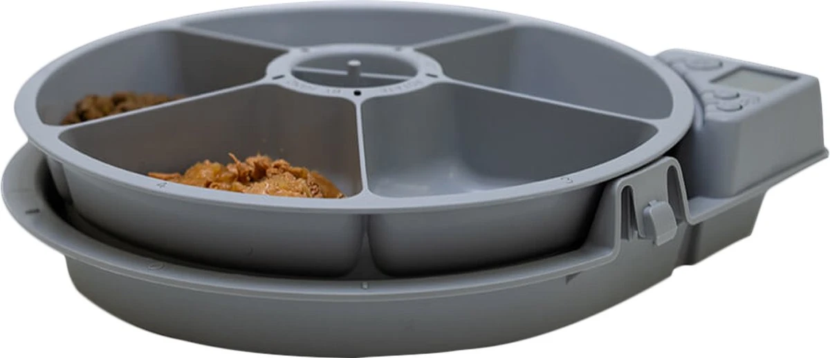 Cat Mate C300 - Automatische Voerbak – Voerbak – Voerautomaat - Voerbak Kat – Voerbak Hond - Voerbak Met Timer - Voerautomaat Kat - Voerautomaat Hond – Automatisch- Wit - Afbeelding 5