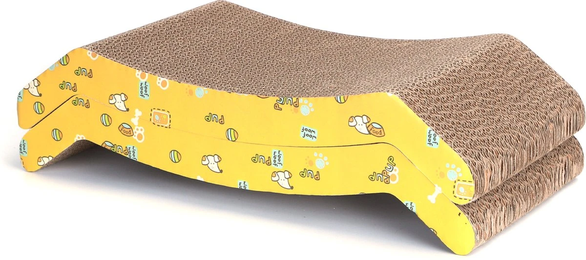 Nobleza 46ZKS - Krabplank Met Catnip - 2 Stuks - 44 X 22 X 12 Cm - Afbeelding 5