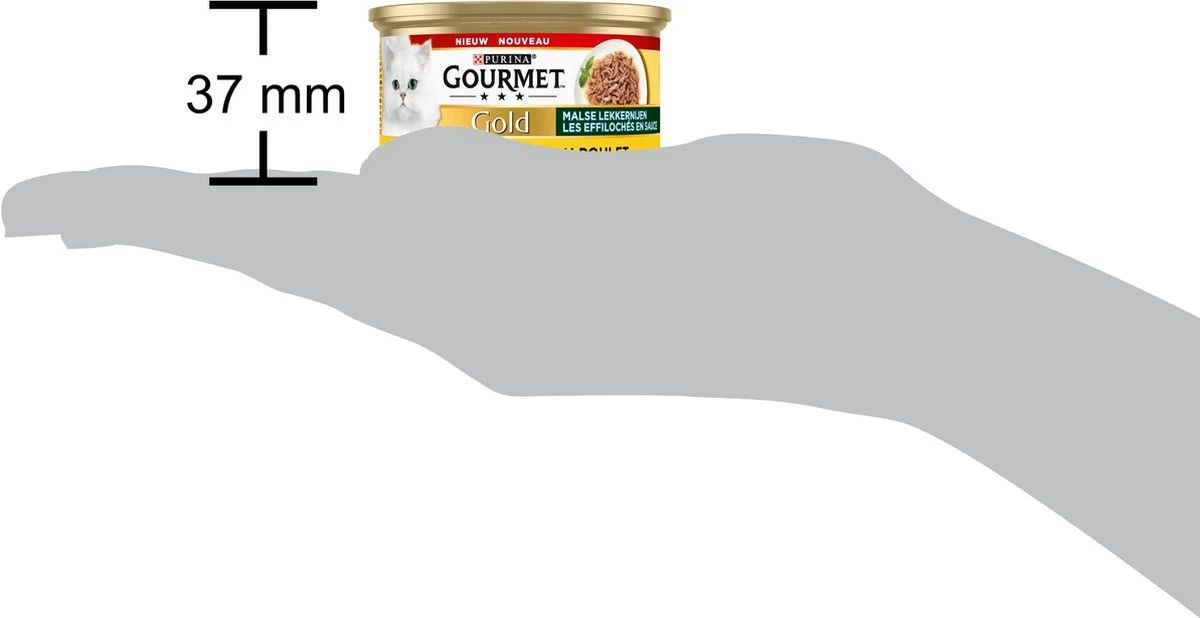 Gourmet Gold Malse Lekkernijen – Kattenvoer Natvoer – Met Kip – 24 X 85 Gr - Afbeelding 7