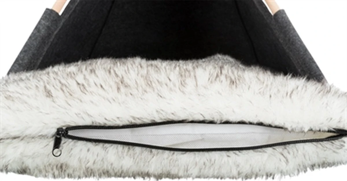 TRIXIE Huisdierengrot Tipi 55x65x55 Cm Vilt - Afbeelding 7