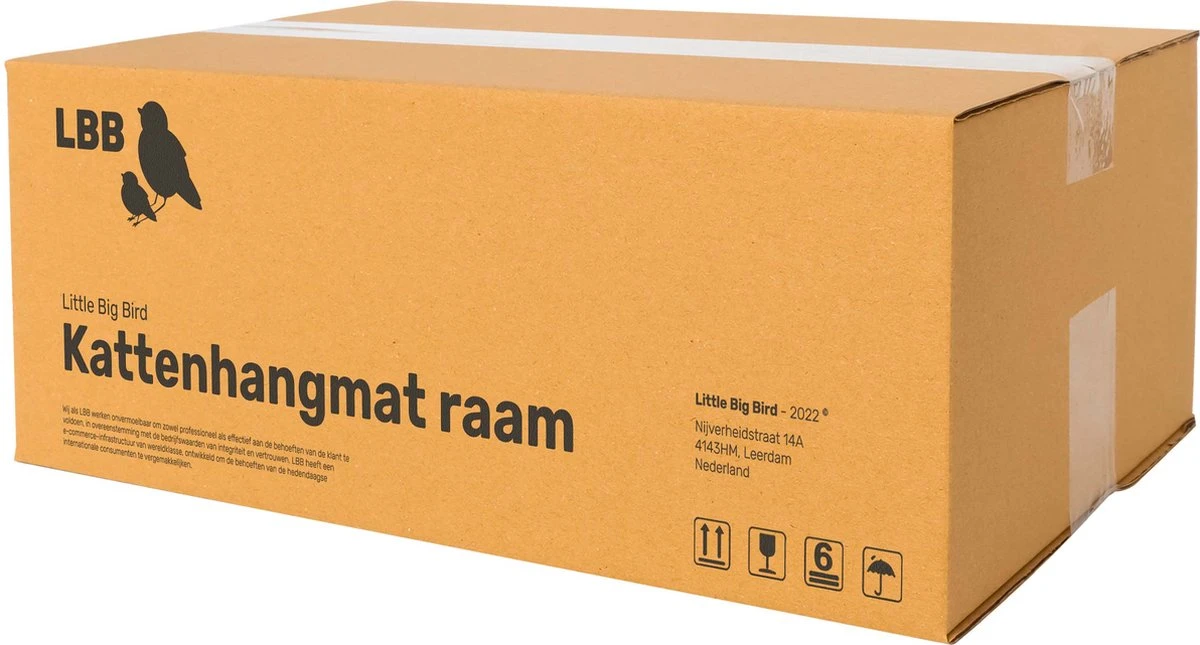Kattenhangmat - Voor Aan Het Raam - Kattenmand - Raam - Hangmat Kat - Dieren - Kattenbed - Kattenmand - Slaapplek - Ligplaats - Afbeelding 6