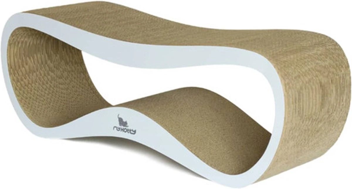 MyKotty LUI - Krabpaal - Wit - 75 X 25 Cm