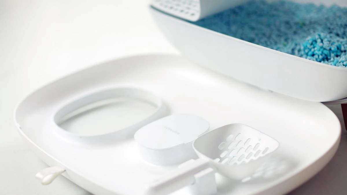 MakeSure Kattenbak Met Lade - Groen - 60 X 38 X 45 Cm - Design - Afbeelding 9