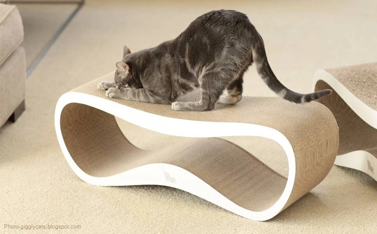 MyKotty LUI - Krabpaal - Wit - 75 X 25 Cm - Afbeelding 3