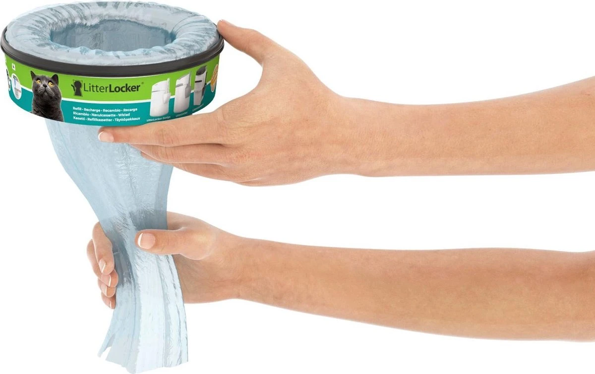 LitterLocker Kattenbakfilter Navulling - 3 St. - Afbeelding 5