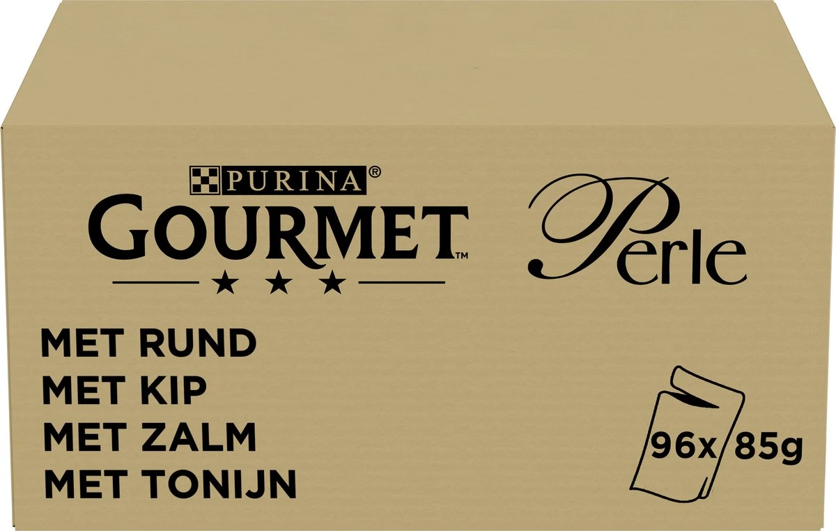 Purina One Gourmet Perle - Kattenvoer - Land En Zee - 96 X 85 Gram - Afbeelding 10