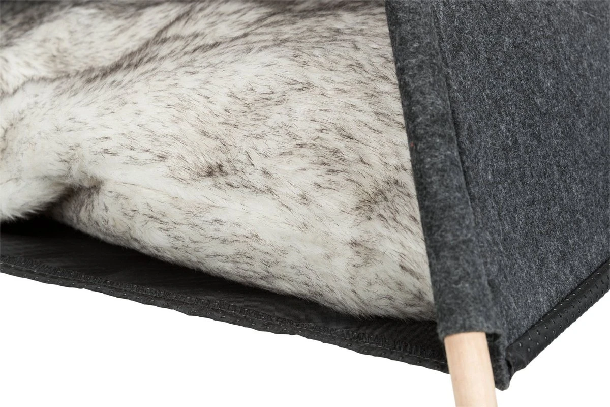 TRIXIE Huisdierengrot Tipi 55x65x55 Cm Vilt - Afbeelding 5