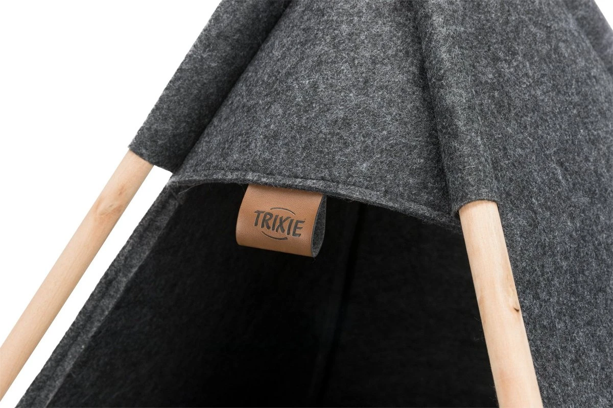 TRIXIE Huisdierengrot Tipi 55x65x55 Cm Vilt - Afbeelding 6