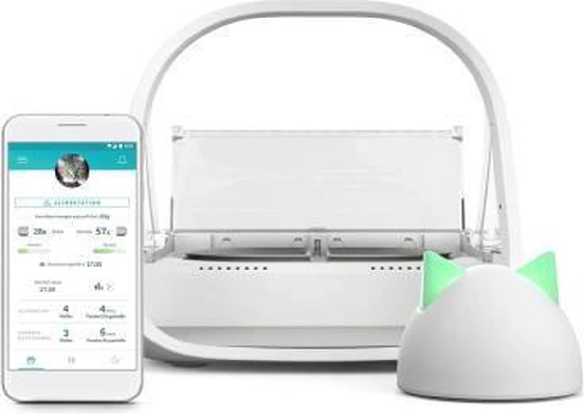 Surefeed Microchip Voerbak Connect Wit - - 21.5x22.7x31 (hxbxd) Cm - Afbeelding 11