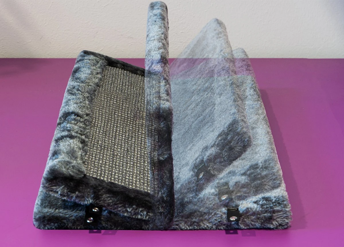 Petrebels Scratch Corner 57 Krabplank - Grijs - 57 Cm - Hoekmodel - Afbeelding 4