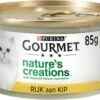 Gourmet Nature's Creations - Kattenvoer Natvoer - Kip - 24 X 85