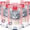Wanpy Creamy Lickable Treats Tonijn En Garnaal - Voordeelbundel 5 Stuks - Kattensnack