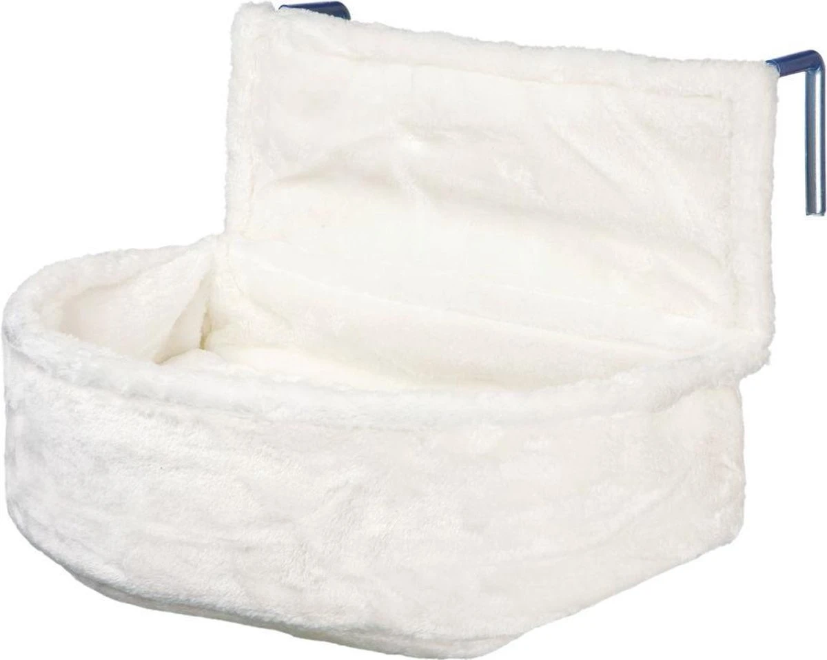 Trixie - Radiatorhangmat Relax - Pluche - Wit - 45X13X33 Cm