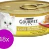 Gourmet Gold Hartig Torentje 85 G - Kattenvoer - 48 X Kip&Wortel