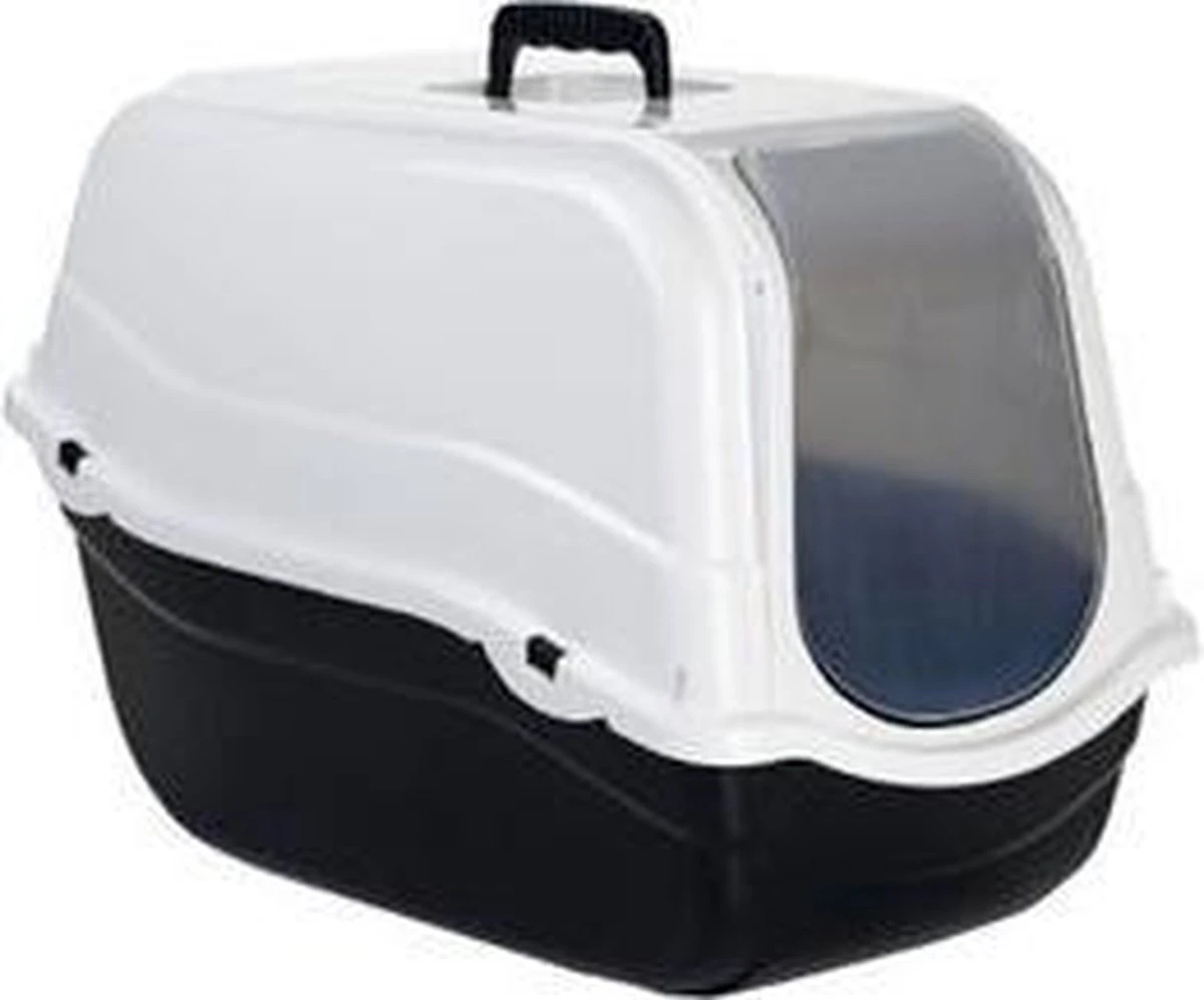 Beeztees Romeo - Kattenbak - Zwart/Wit - 57x39x41 Cm - Afbeelding 6