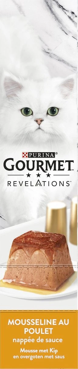 Gourmet Revelations Mousse - Kattenvoer Natvoer - Kip - 24 X 57 G - Afbeelding 7