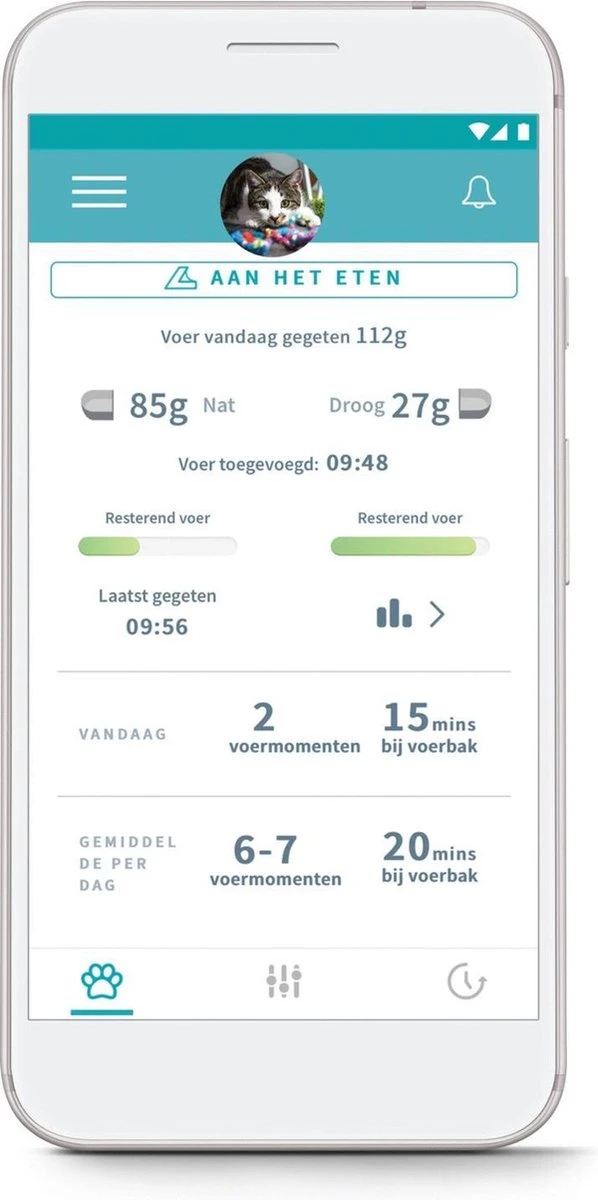 Surefeed Microchip Voerbak Connect Wit - - 21.5x22.7x31 (hxbxd) Cm - Afbeelding 3