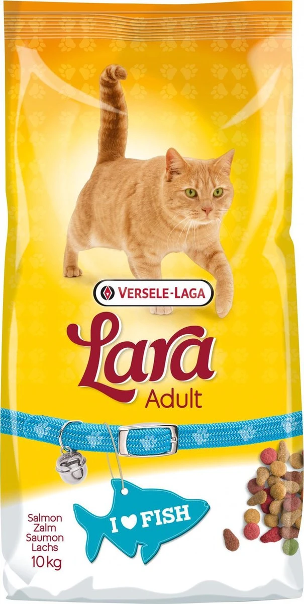 Versele-Laga Lara - Adult - Zalm - Kattenvoer - 10 Kg - Afbeelding 6