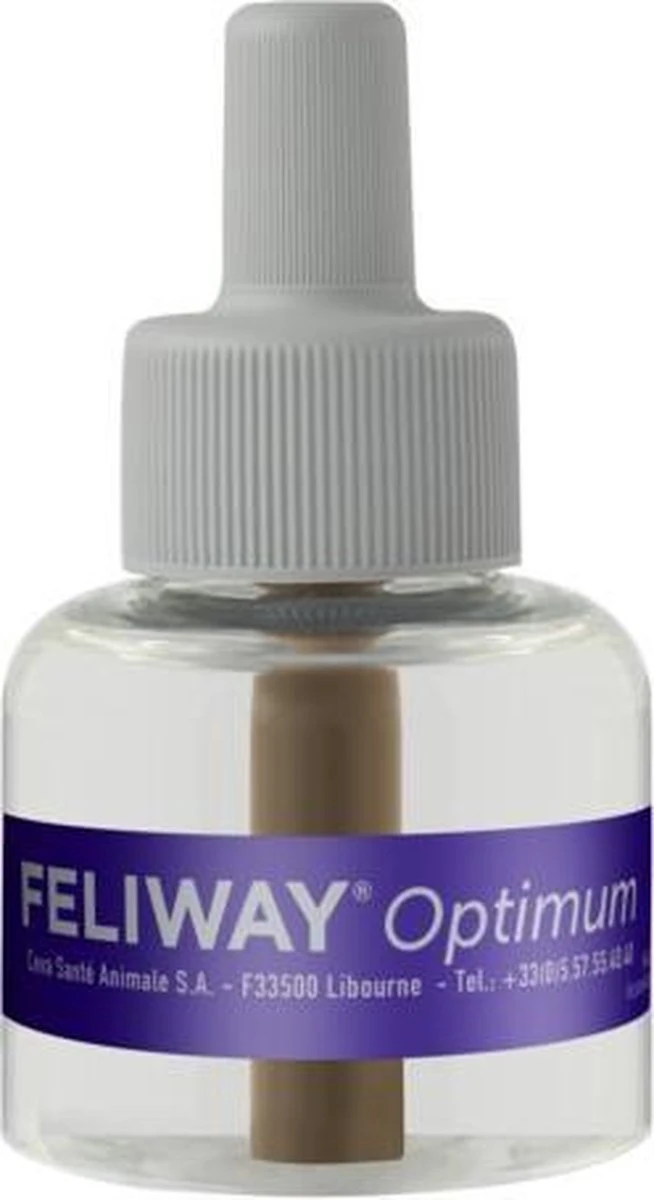 Feliway Optimum - Startset - 1 Verdamper Met 1 Vulling - 48 Ml - Anti-stress Voor Kat - Afbeelding 3