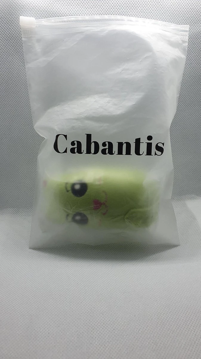 Cabantis Funny Catnip Knuffeldier|Katten-speelgoed|Kattenkruid|Knuffeldier|Cabantis|Groen - Afbeelding 6