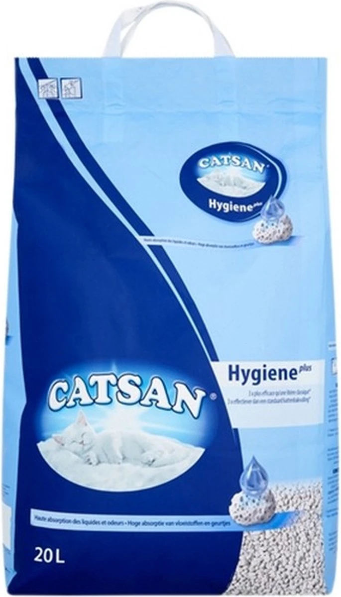 Catsan Hygiene Plus Kattenbakvulling - 20 Liter