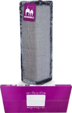 Petrebels Scratch Corner 57 Krabplank - Grijs - 57 Cm - Hoekmodel