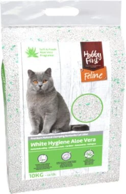 Hobby First Feline White Hygiëne Aloe Vera 12 Ltr