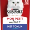 Gourmet Mon Petit Intense - Kattenvoer Natvoer - Vis - 24 X 50 Gr