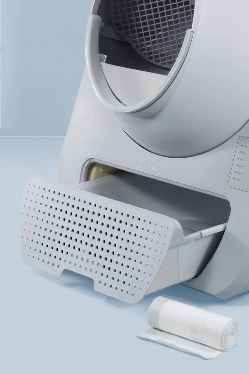 Catlink Smart Litter Box - Scooper Young - Zelfreinigende Kattenbak Zonder Wifi - Kleur Grijs - Afbeelding 4