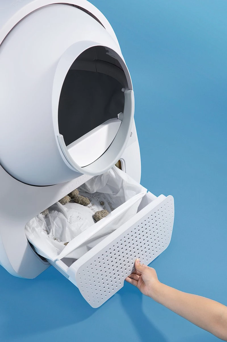 Catlink Smart Litter Box - Scooper Young - Zelfreinigende Kattenbak Zonder Wifi - Kleur Grijs - Afbeelding 5