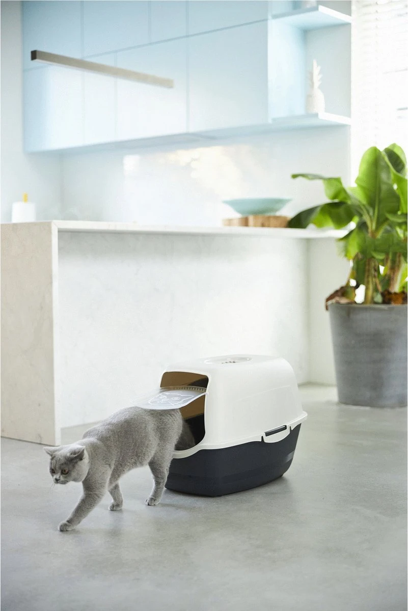 Rotho Bailey - Kattenbak - Zwart/Zand - Afbeelding 4