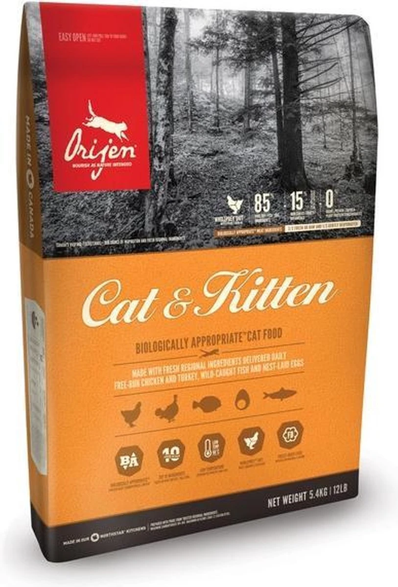 Orijen WHOLE PREY Cat & Kitten 17 Kg - Afbeelding 3