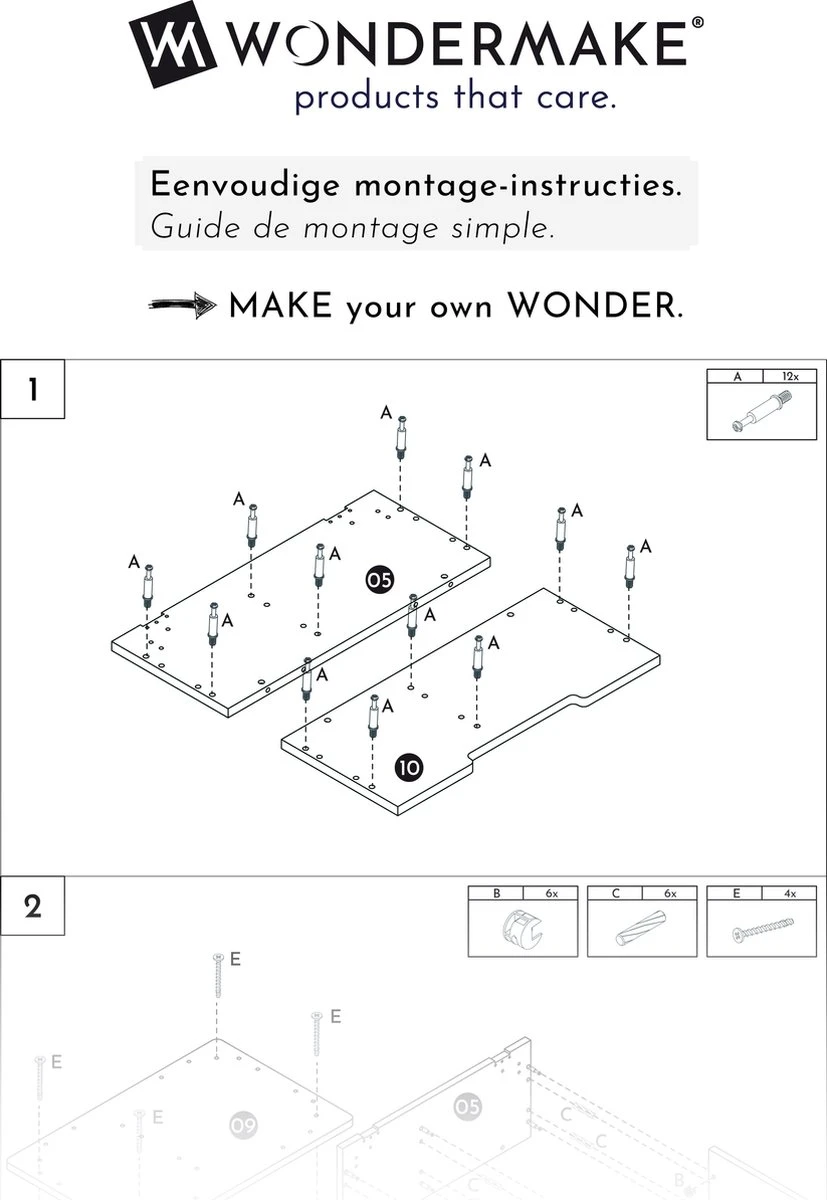 WONDERMAKE® Grote Kattenkast Houten Voor Kattenbak-box Kattentoilet, XL-kattenbak Dressoir Kastje, Designer Kattenhuis Met Kattenhol Kattenmand, Kasten Kast Voor Badkamer, 73,5 X 51,5 X 57 Cm, Wit - Afbeelding 8