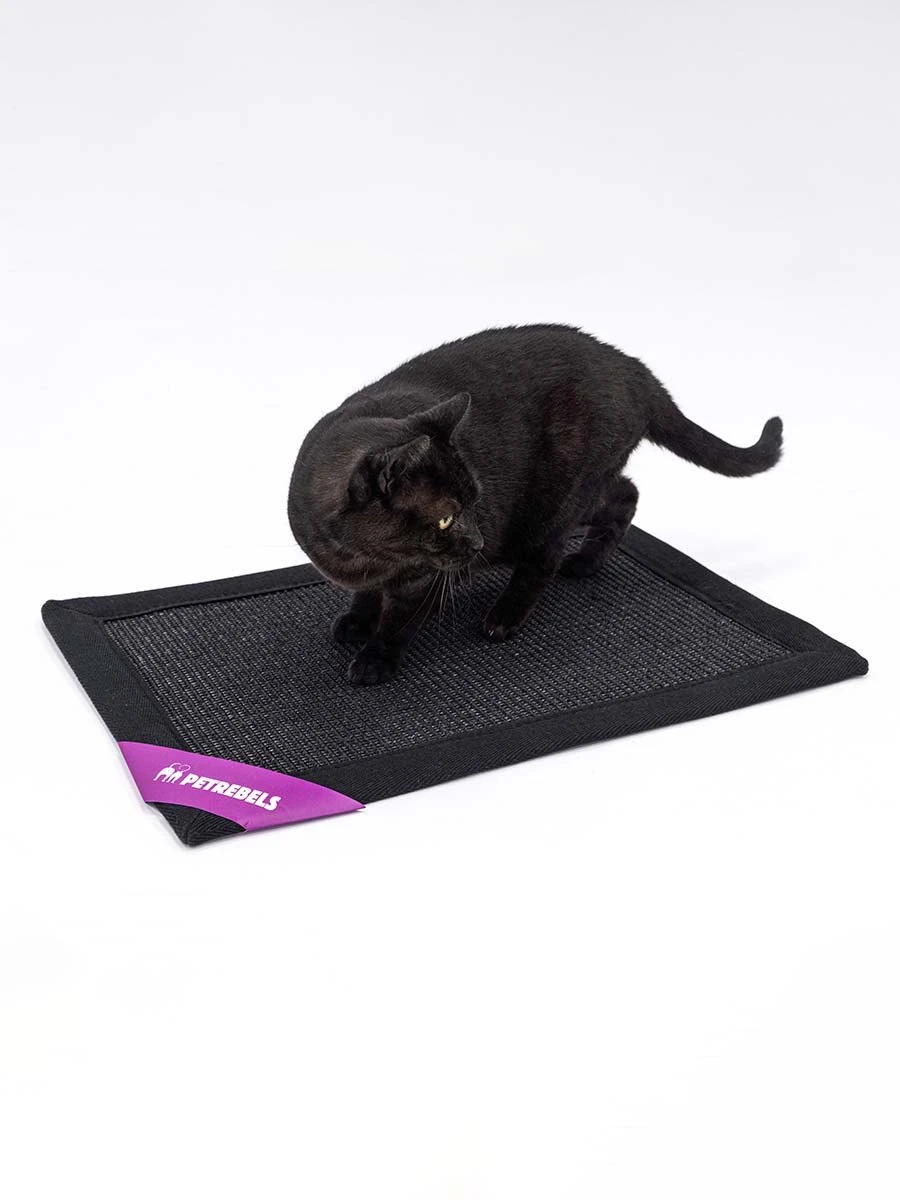 Petrebels Mastermat 60 Katten Krabmat - Zwart - 60 X 40 Cm - Zeer Sterk - Afbeelding 7