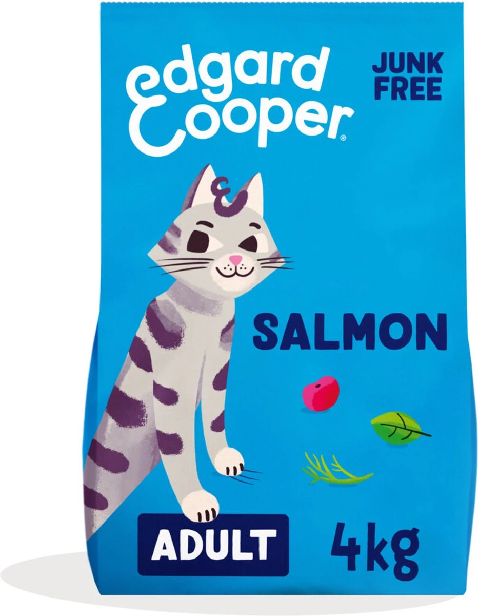 Edgard & Cooper Kattenvoer Adult Zalm 4 Kg - Afbeelding 5