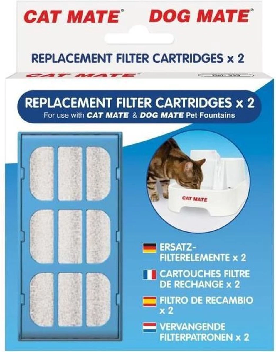Cat Mate Drinkfonteinfilters - 2 St - Afbeelding 3