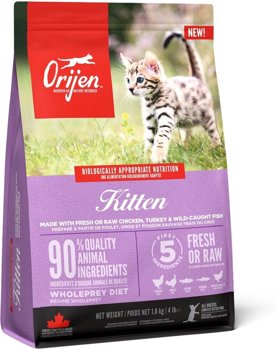 Orijen Kattenvoer Whole Prey Kitten 1,8 Kg - Afbeelding 3