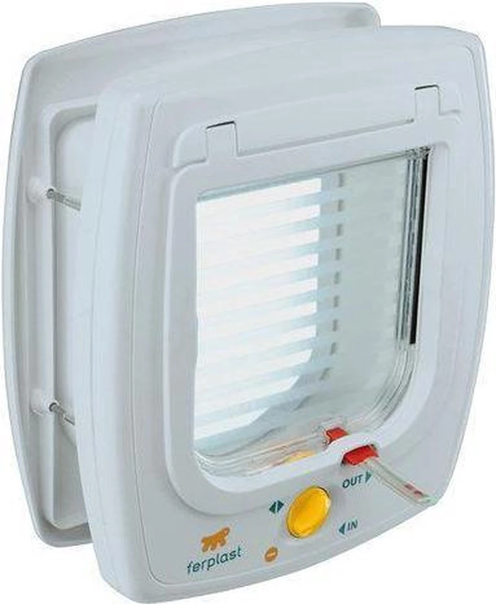 Ferplast Swing Poezendeur 5T - Wit - 22,5 X 9,6 X 25,2 Cm - Afbeelding 15