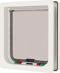 Cat Mate Kattendeur Groot Met Vierwegsluiting En Extra Vergrendeling - Wit